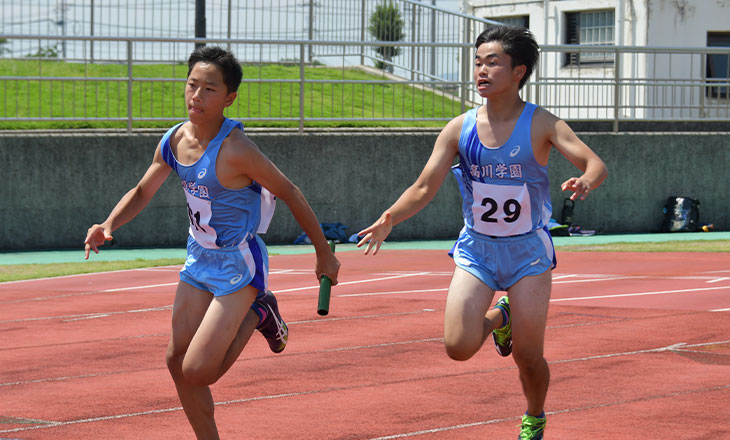 陸上競技部 男女 高川学園