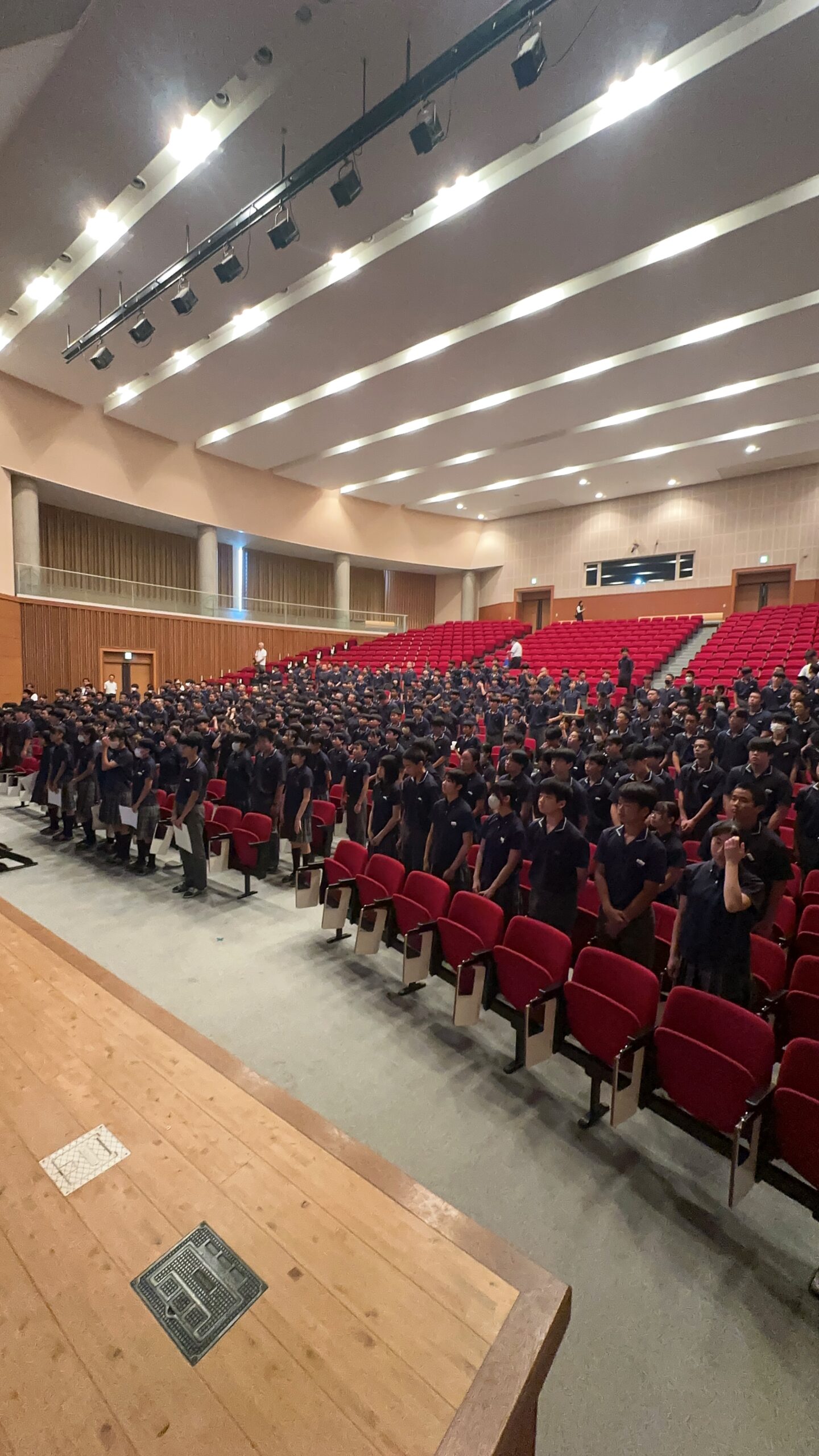 1学期終業式（中学） | 高川学園